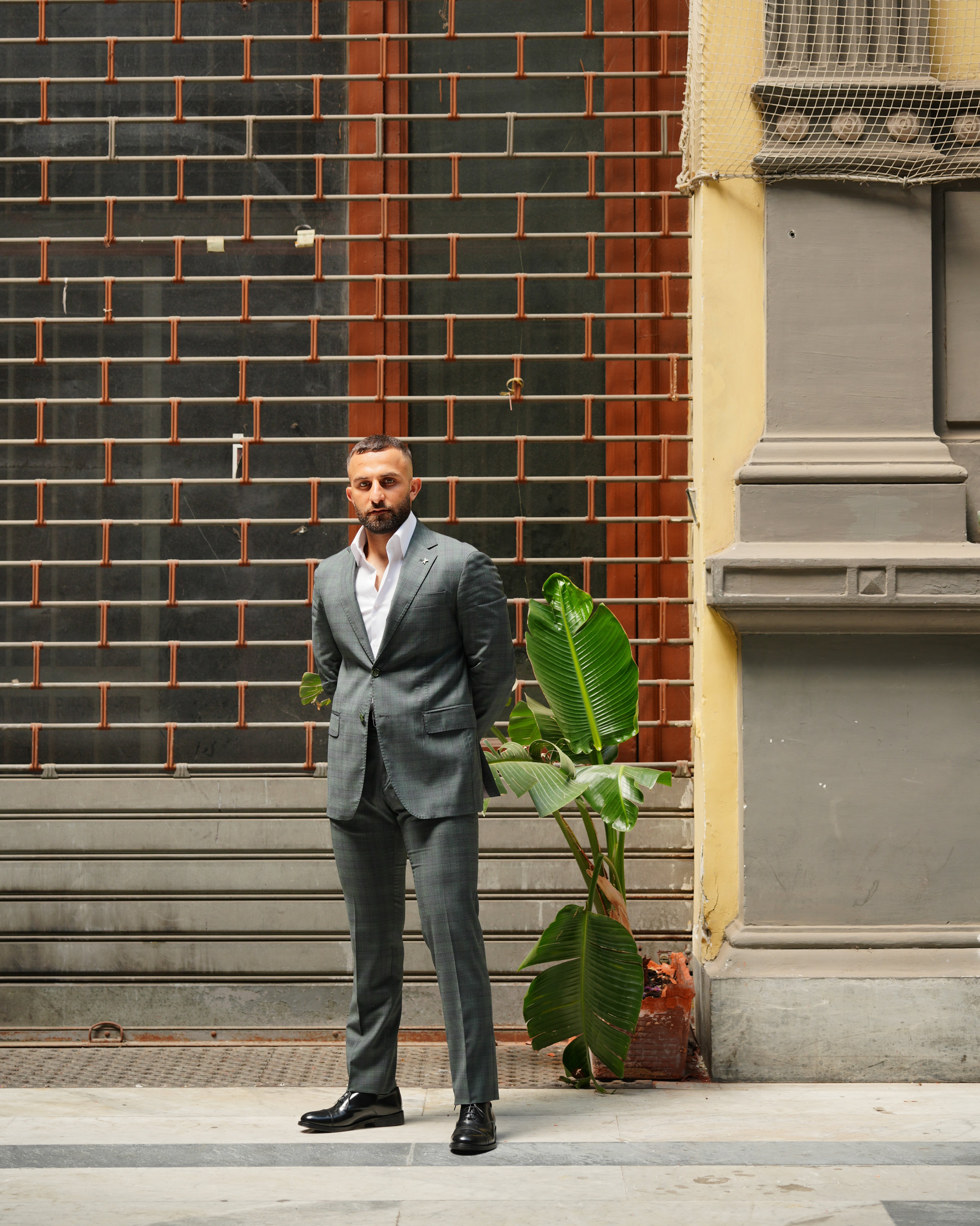 SHALAPI Florence 1.1 classic Oxford for men in Black