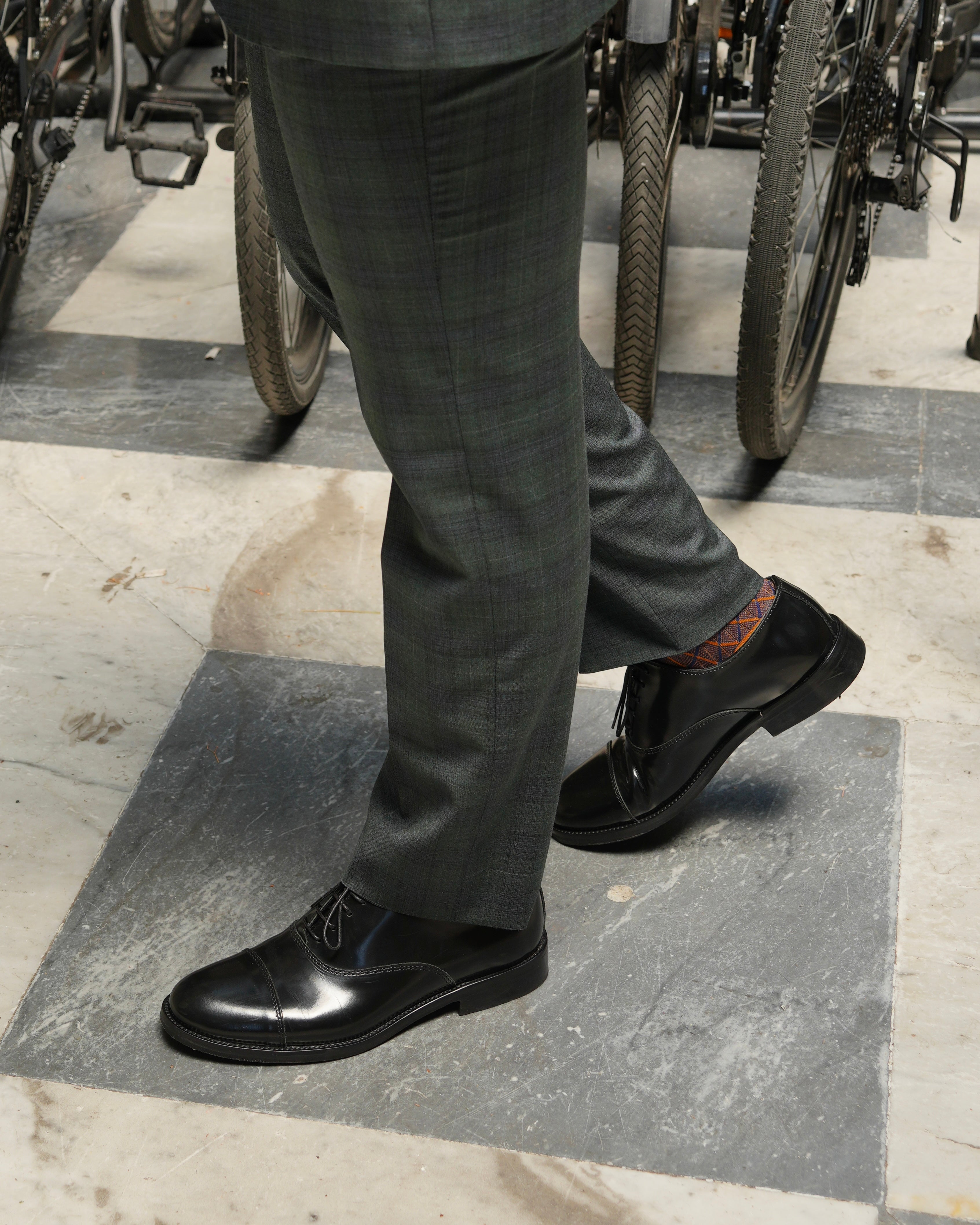 SHALAPI Florence 1.1 classic Oxford for men in Black