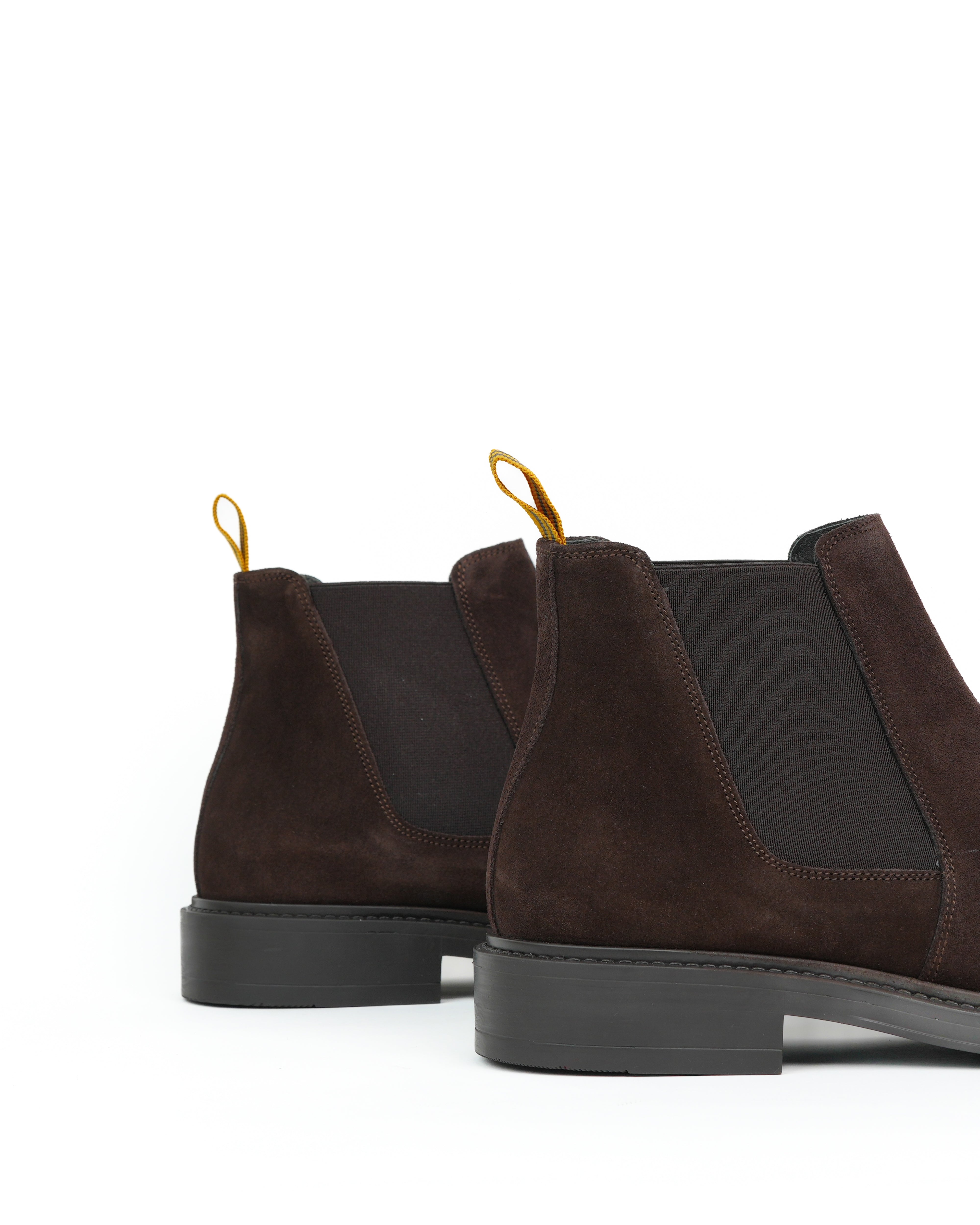 Botas de calle de lujo SHALAPI 1.1 en ante marrón