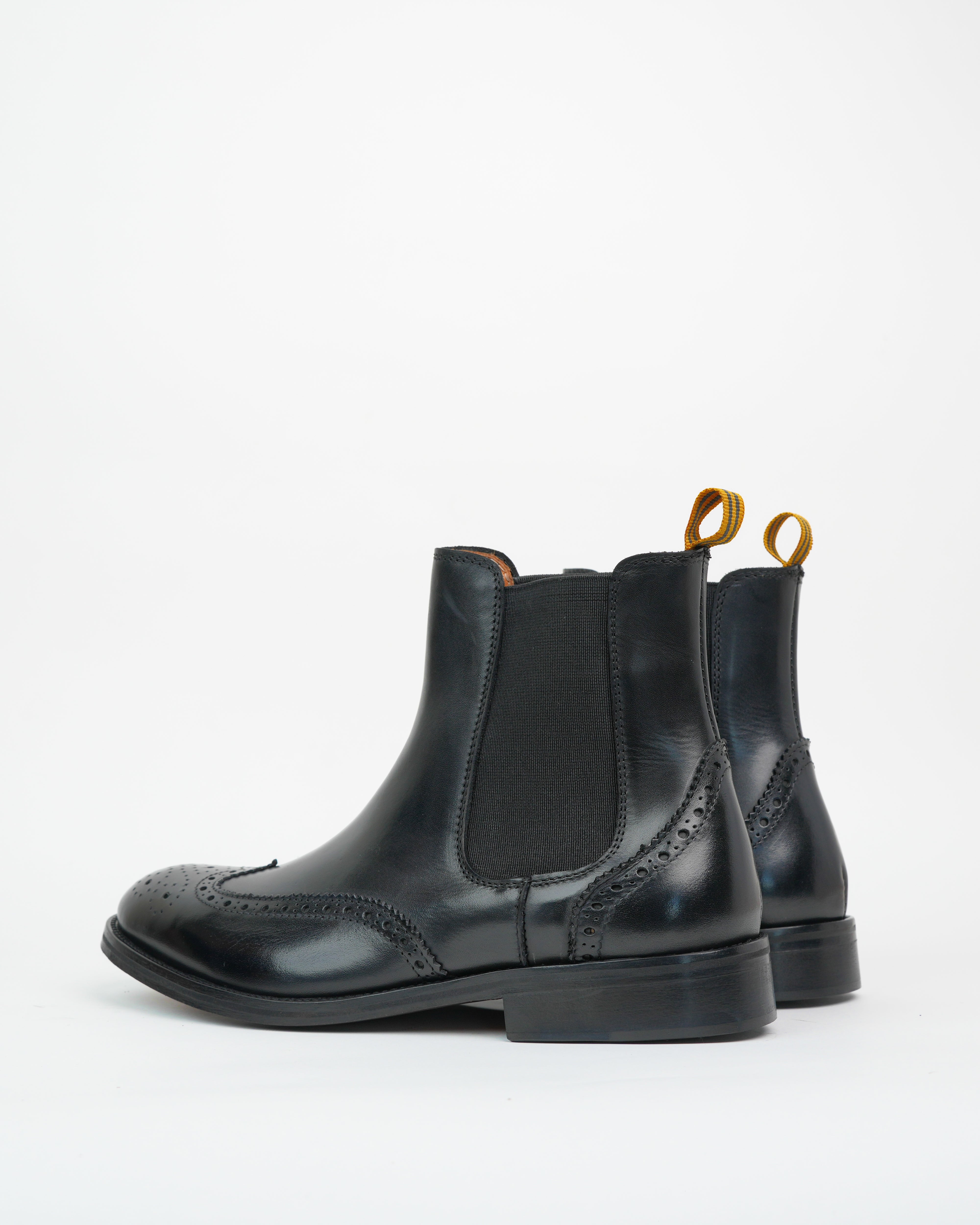 SHALAPI luxury oxford London boots 1.1 in brown