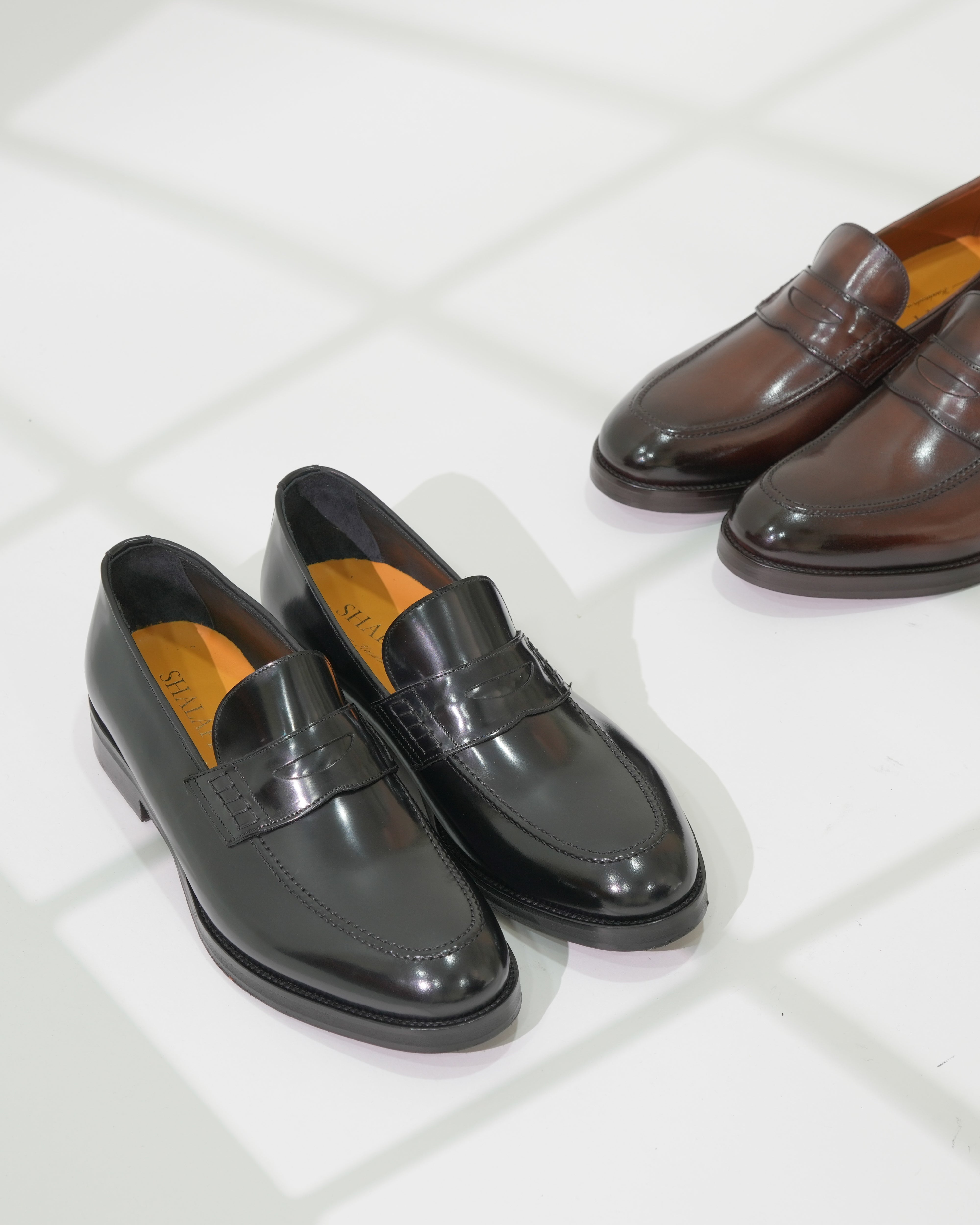 Mocasines SHALAPI Napoli 1.1 para hombre en negro