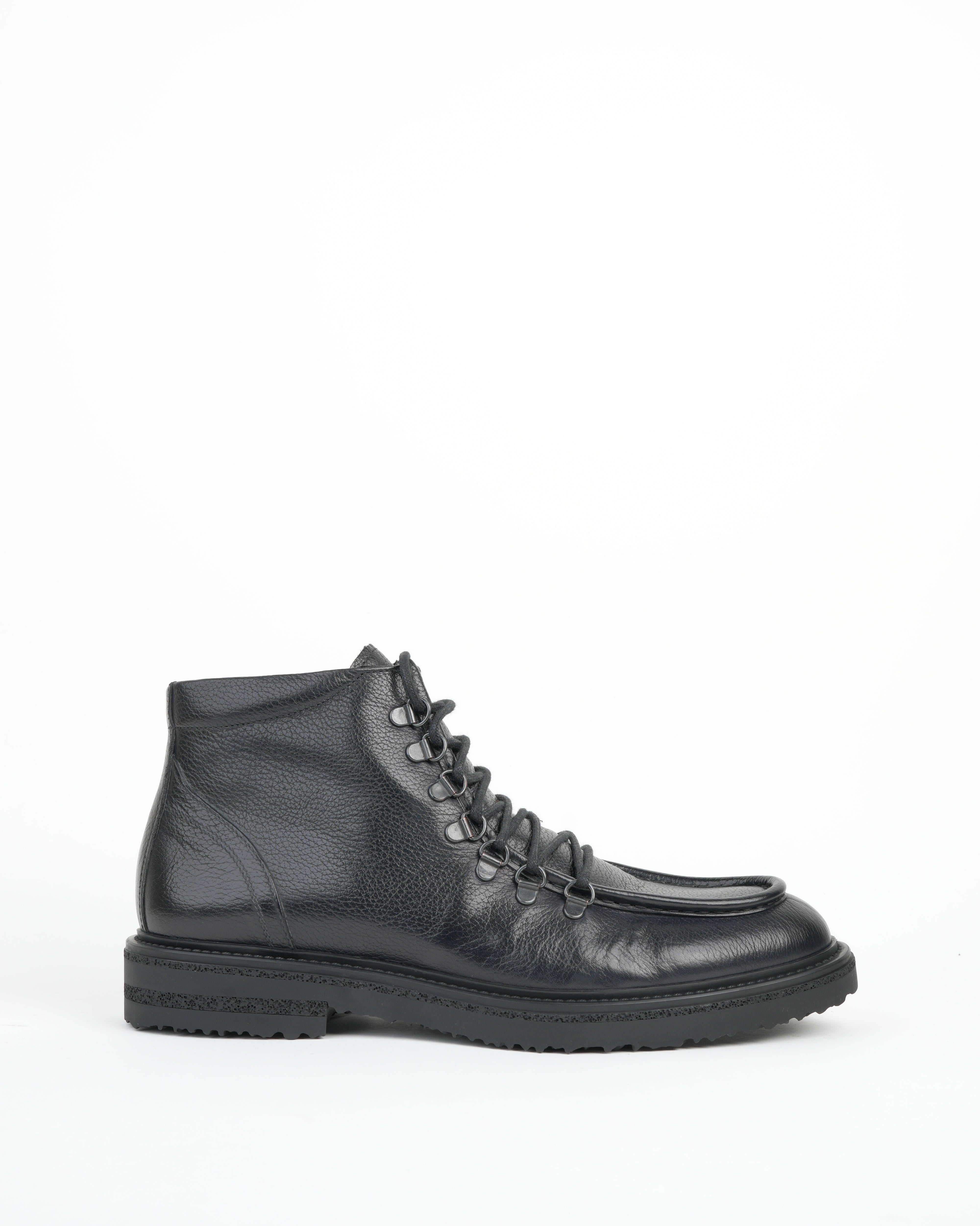 SHALAPI Fracap 1.1 luxury boots in full grain leather in black
