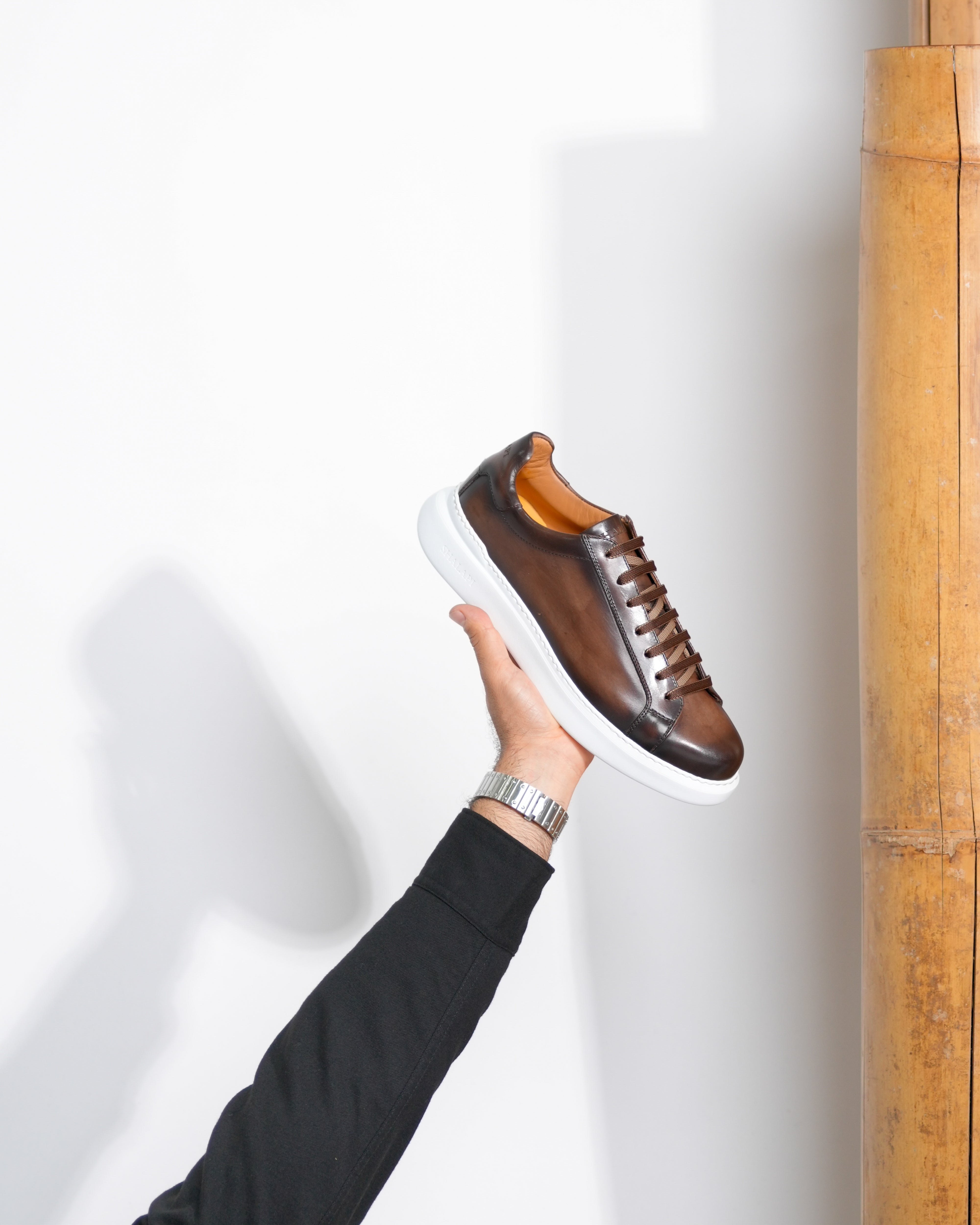 Zapatillas clásicas de lujo SHALAPI Flaty 1.1 en marrón