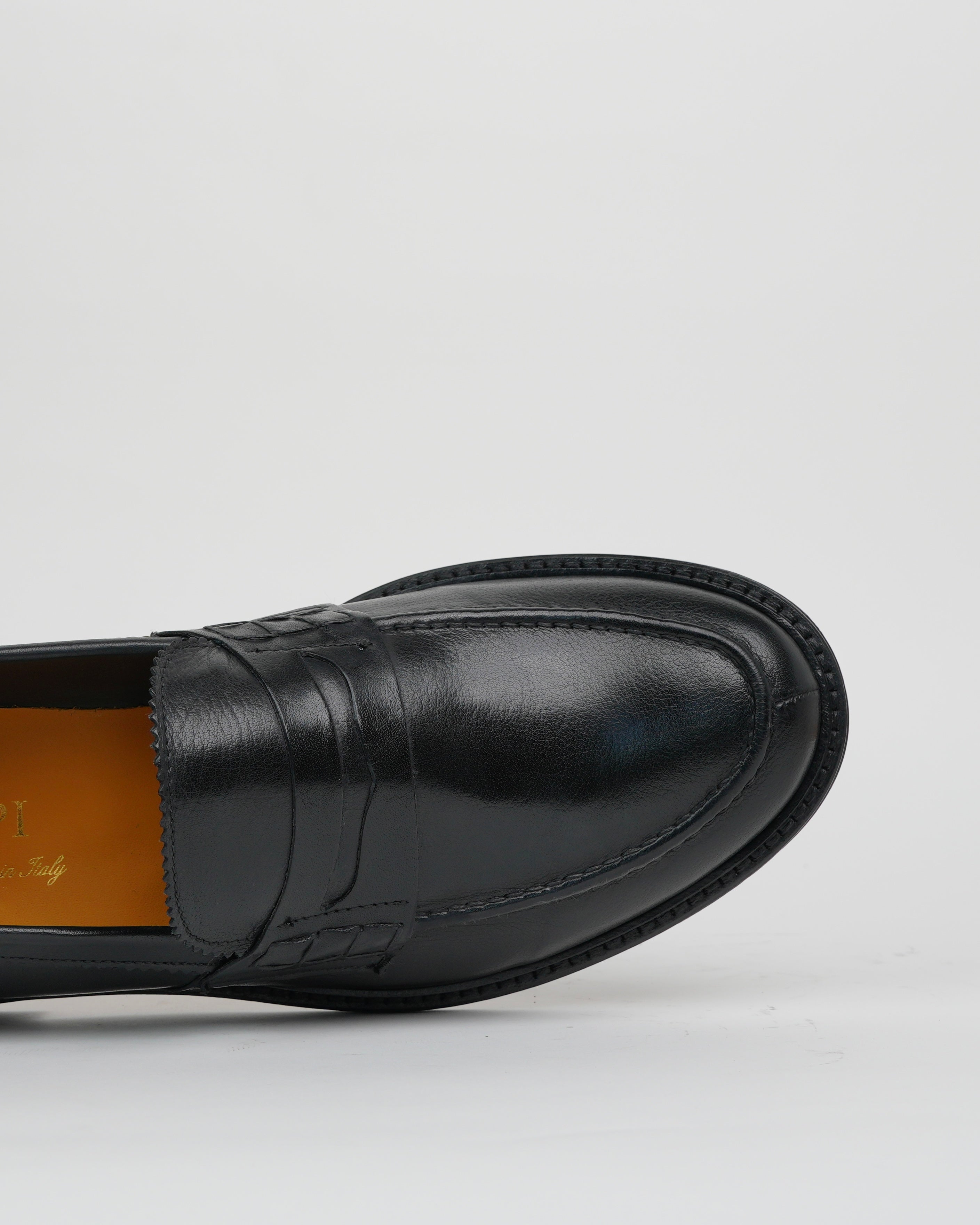 Mocasines SHALAPI Matera 1.1 para hombre en negro búfalo