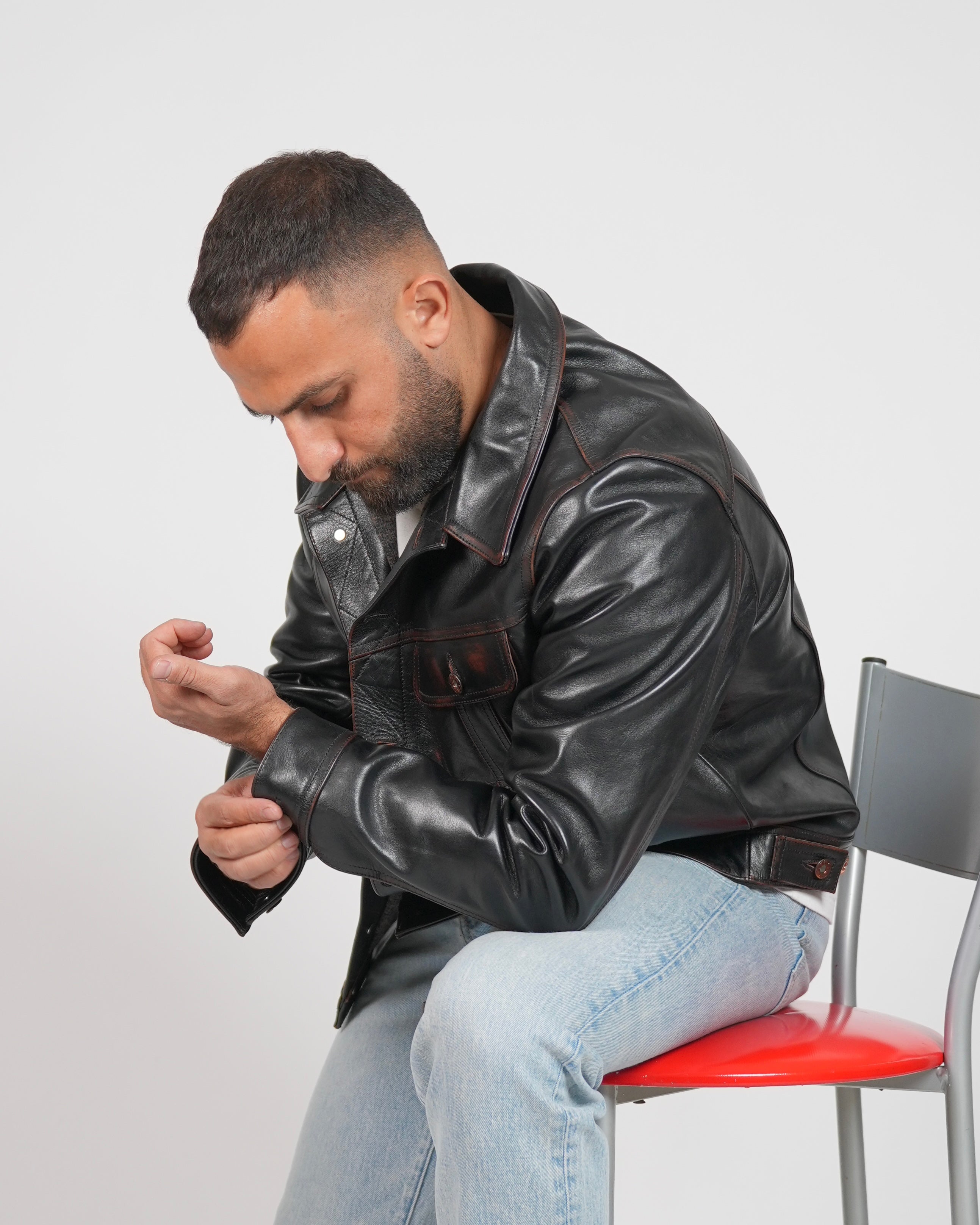 Chaqueta de camionero vintage Ravenna de SHALAPI