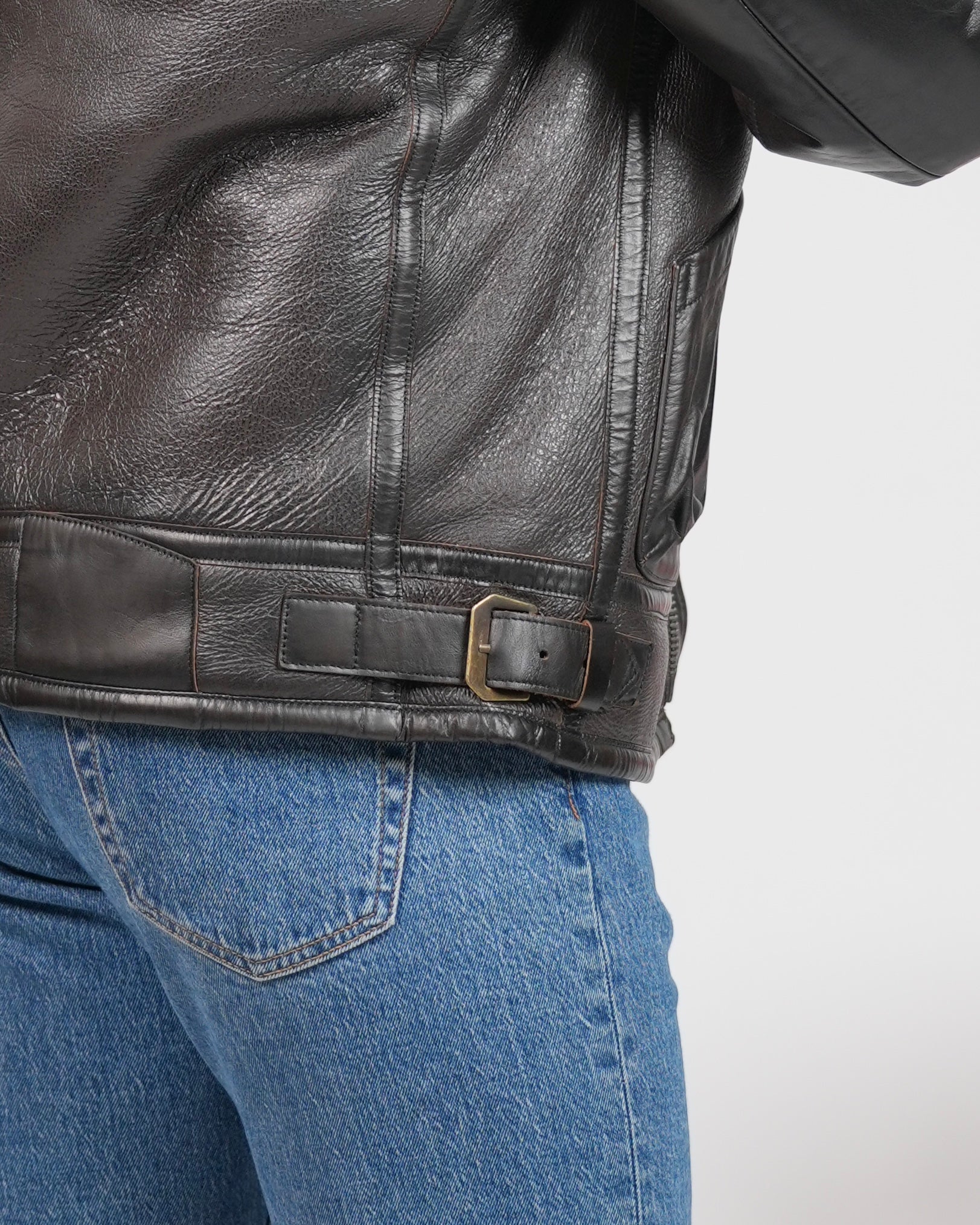 SHALAPI Capri Supreme Shearling Jacket in Genuine horse leather