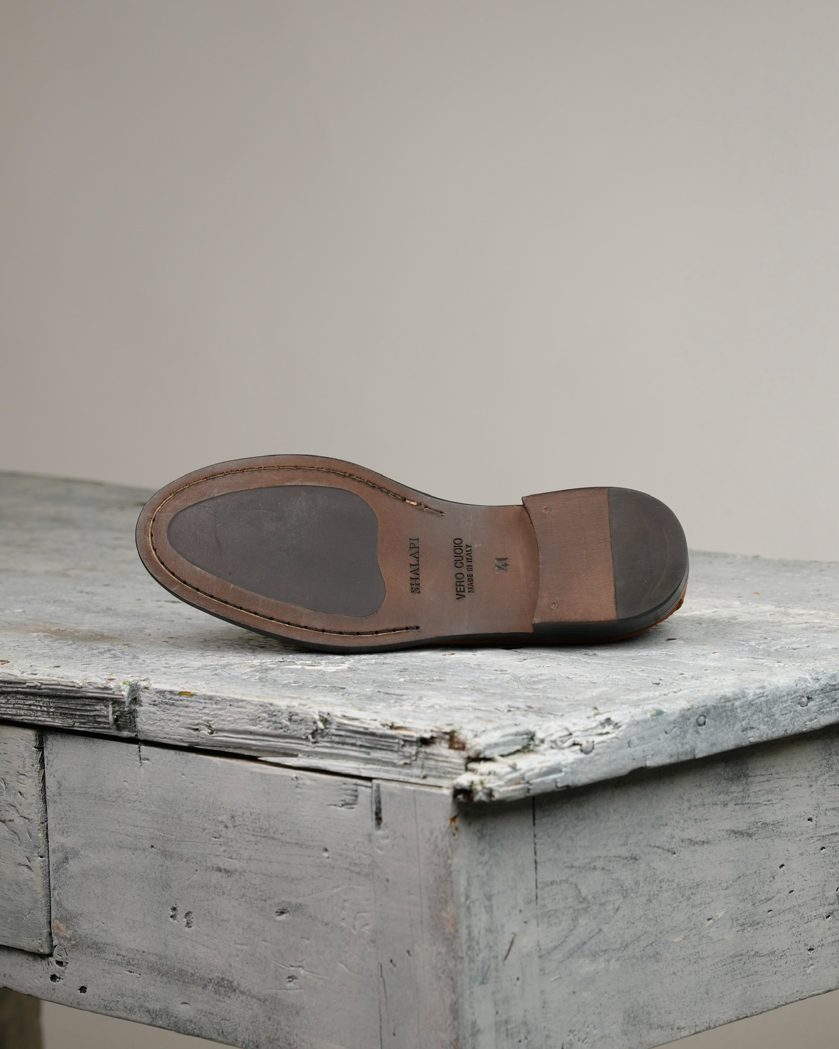 SHALAPI Bari 1.1 tassel loafers for men in suede leather in camel