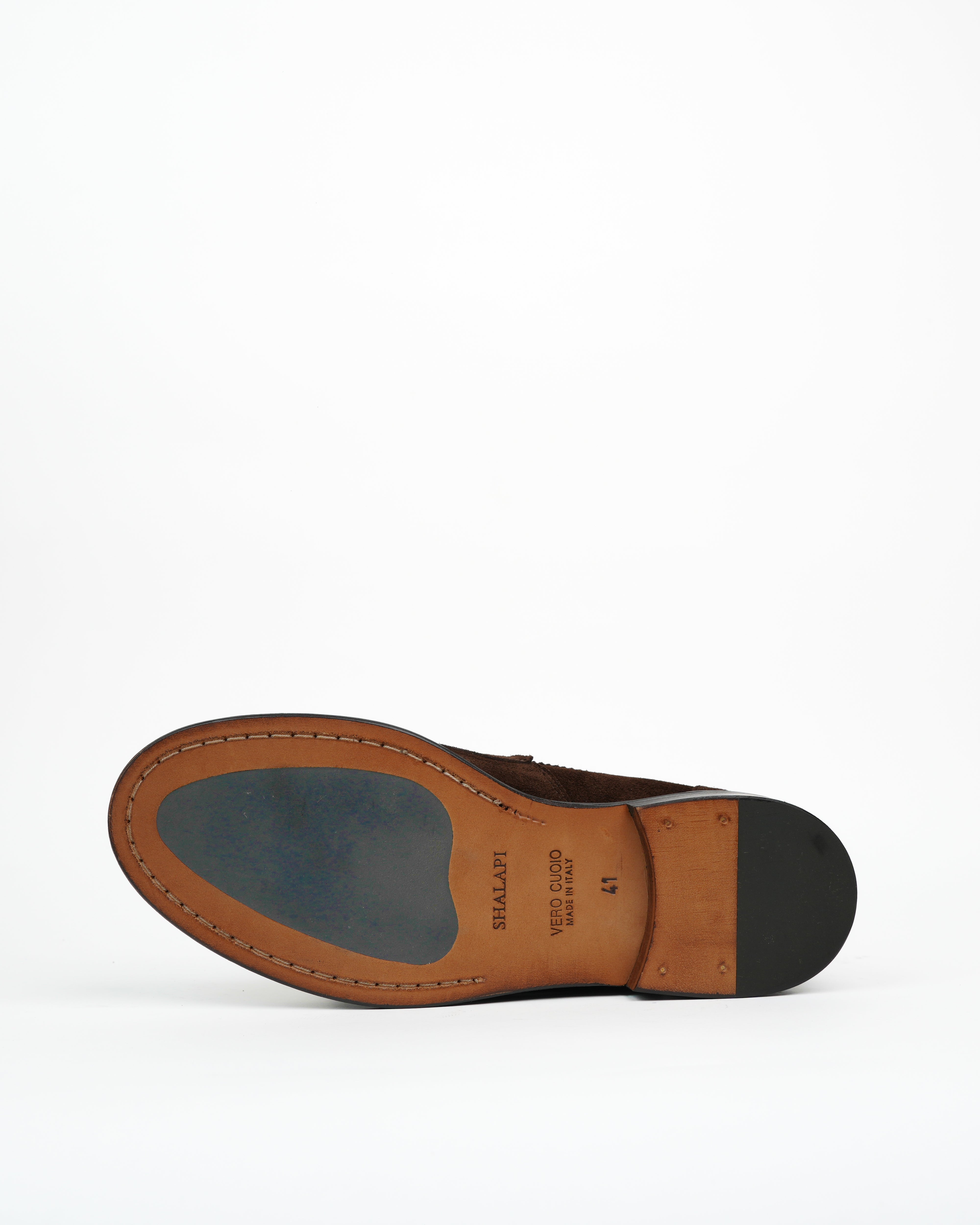 Mocasines SHALAPI Matera 1.1 para hombre en ante marrón 