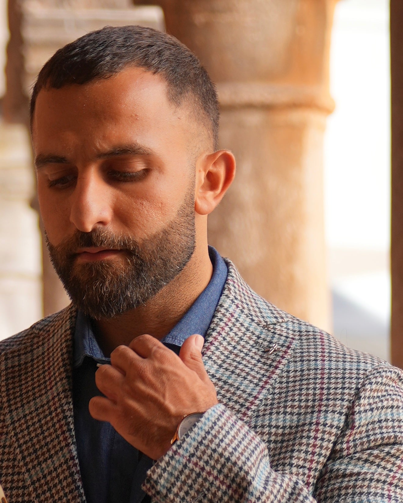 Botas de calle de lujo SHALAPI 1.1 en ante color camel