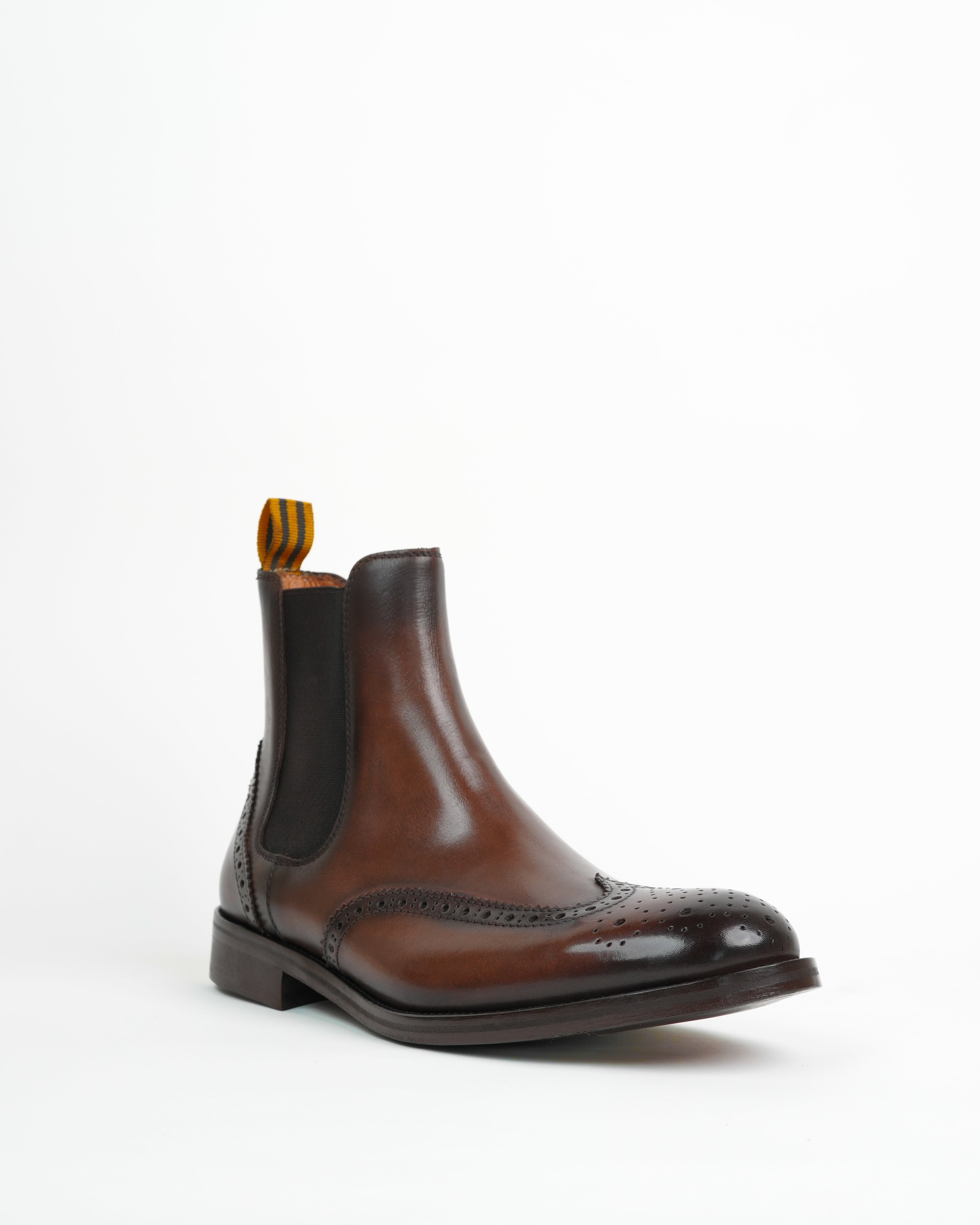 Botas londinenses de lujo SHALAPI 1.1 en marrón