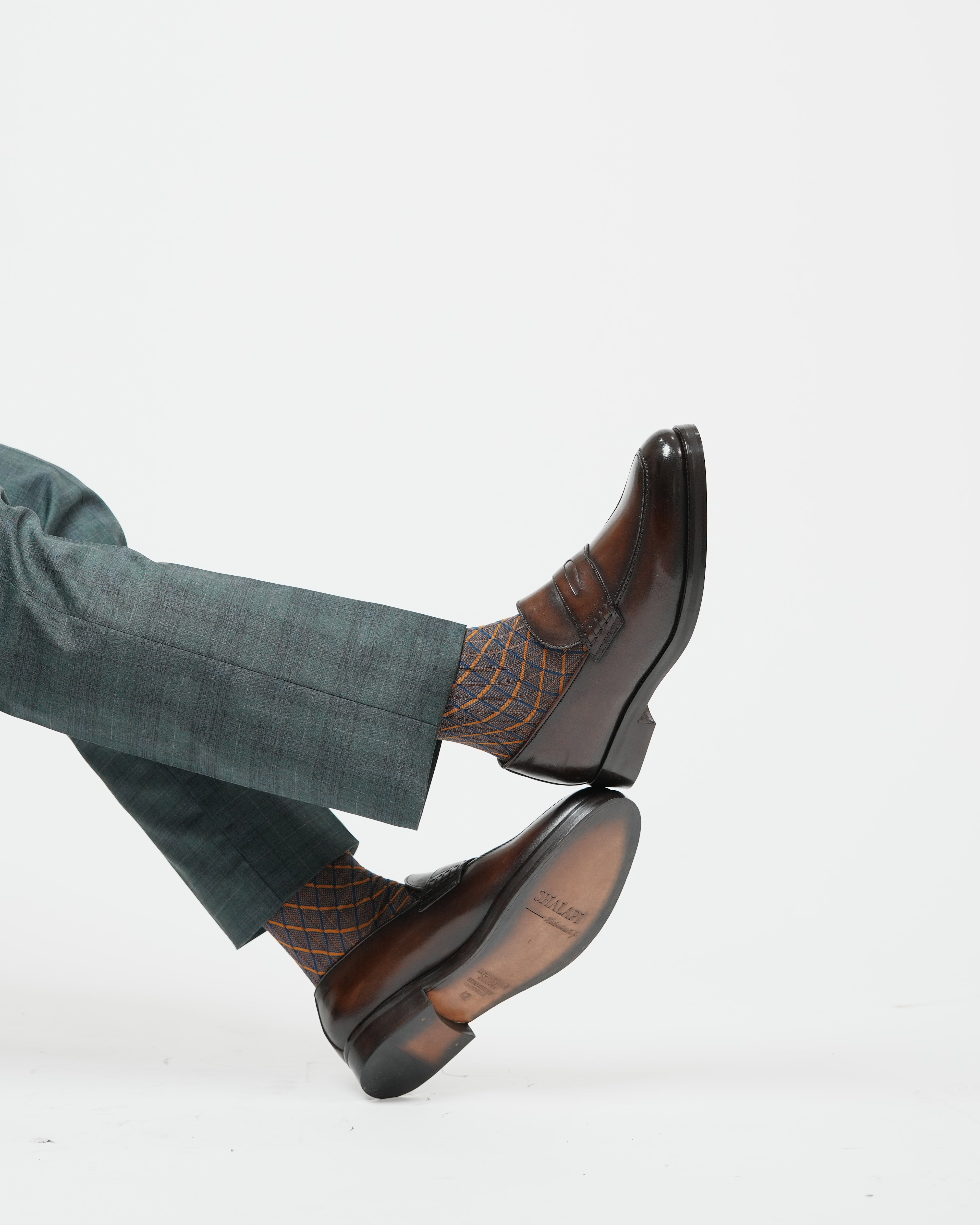 Mocasines SHALAPI Napoli 1.1 para hombre en color marrón