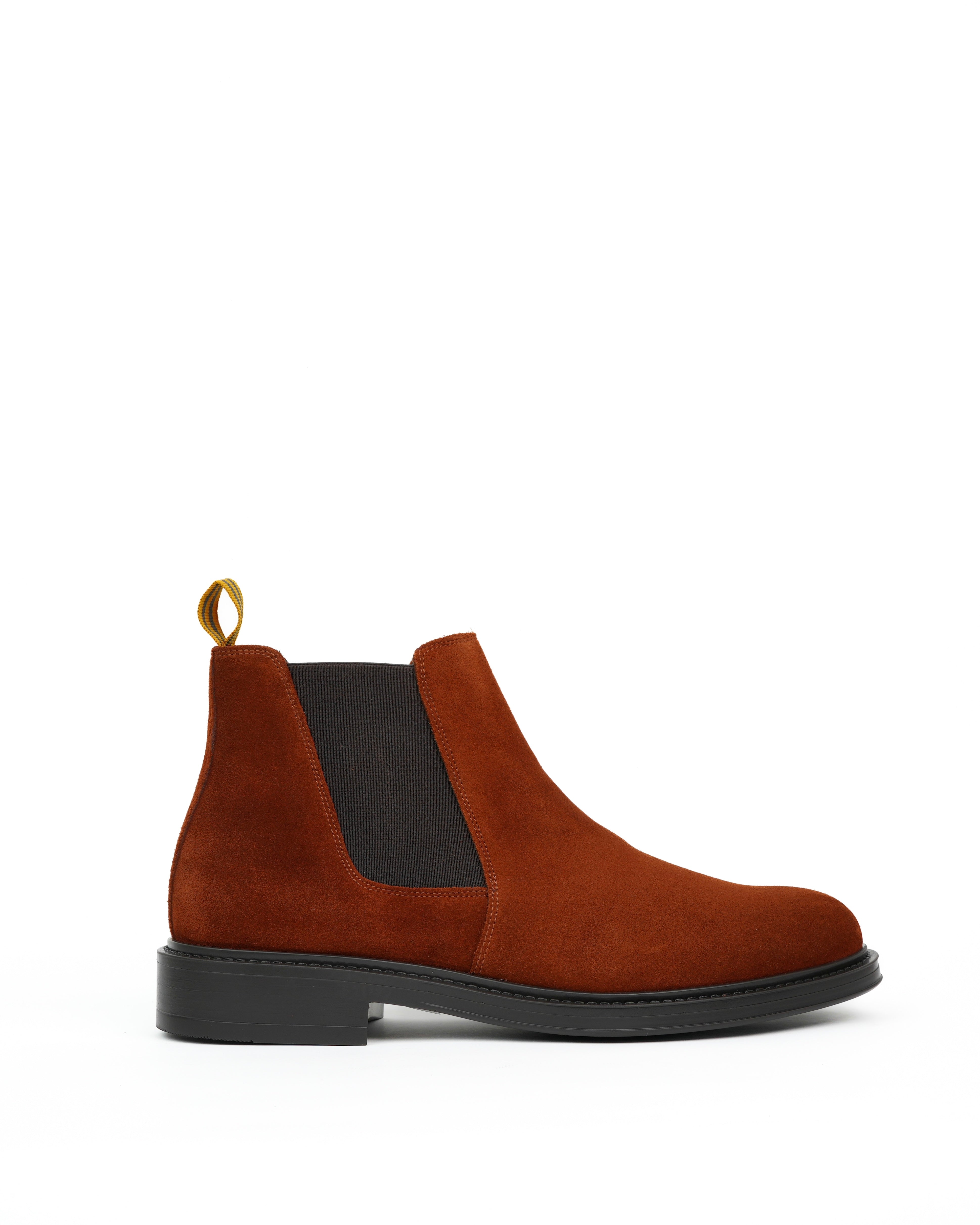 Botas de calle de lujo SHALAPI 1.1 en ante color camel