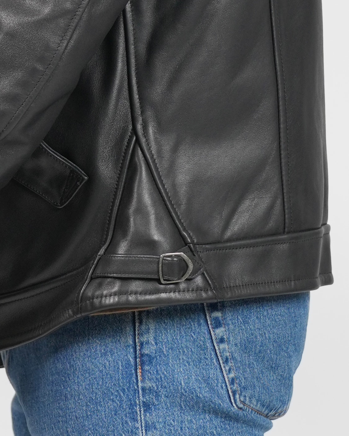 Chaqueta ejecutiva de piel de becerro Shalapi Roma