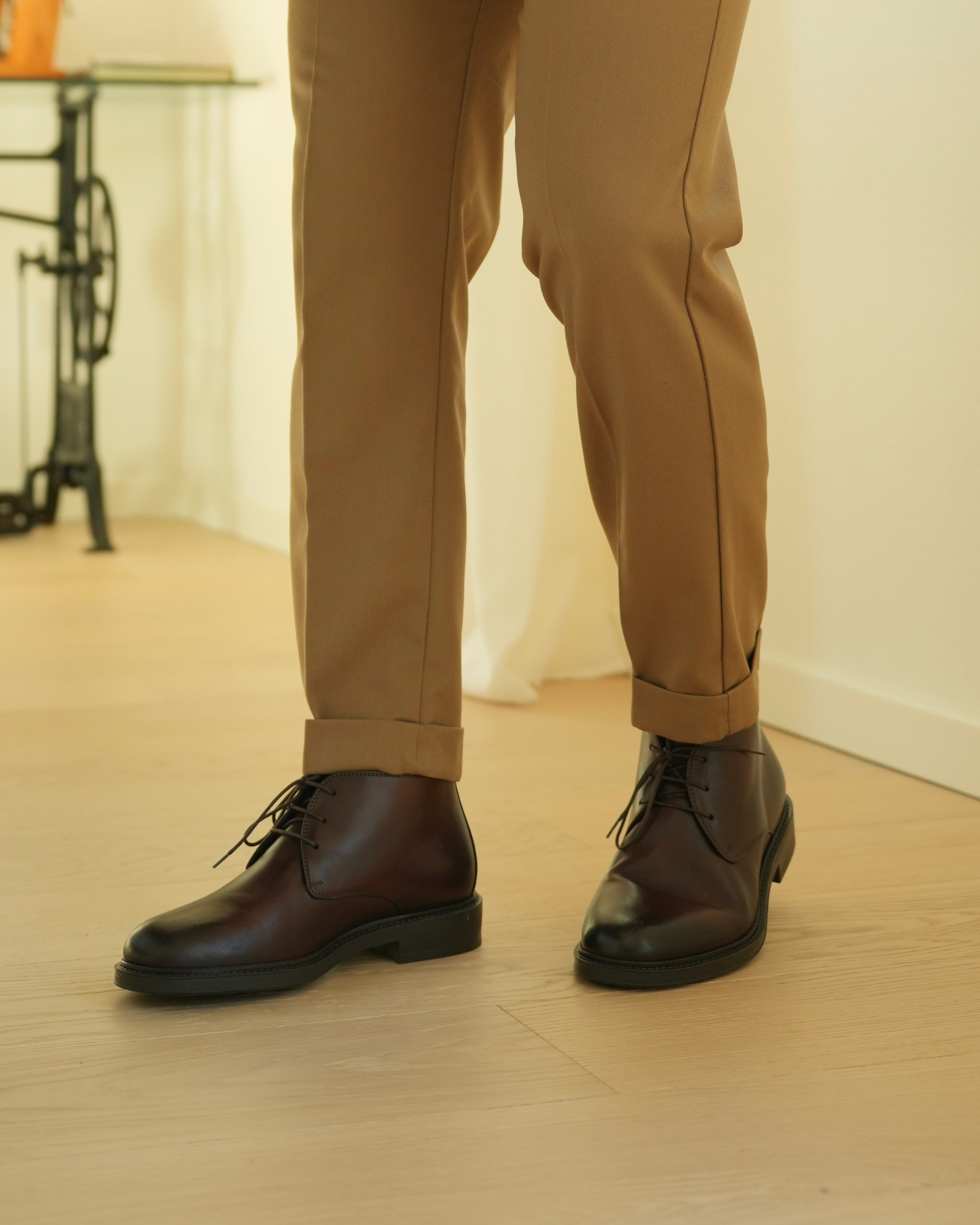 Botas de lujo SHALAPI Mario 1.1 en marrón