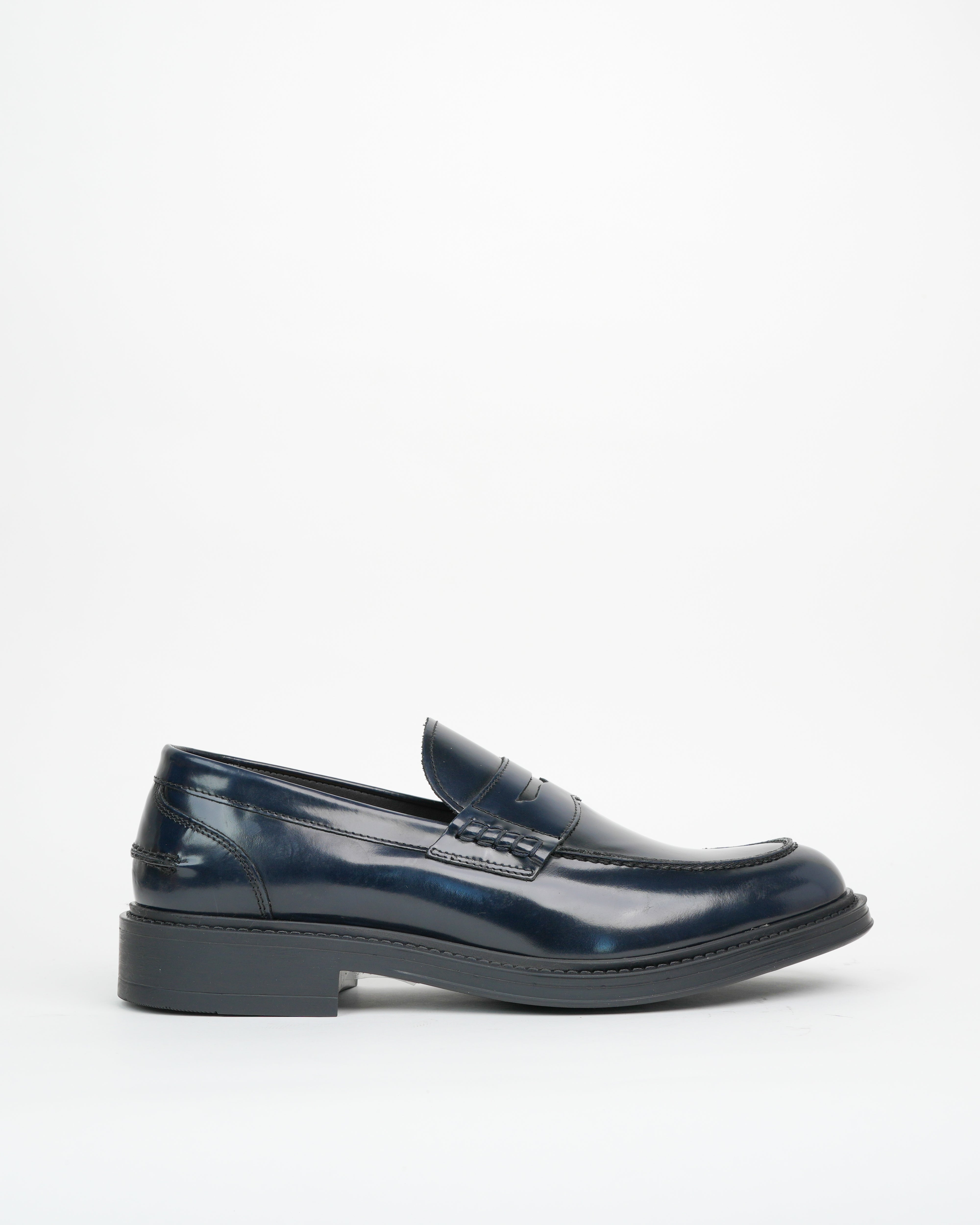 SHALAPI Chester 1.1 mocasines para hombre azul brillante 